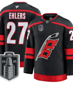 Nikolaj Ehlers Jersey #27 Carolina Hurricanes 2026 Stanley Cup Stitched by Hockey David