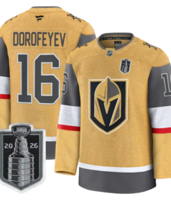 Pavel Dorofeyev Jersey #16 Vegas Golden Knights 2026 Stanley Cup Stitched by Hockey David