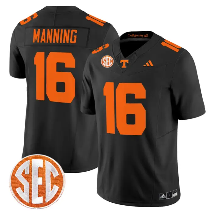 Peyton Manning Jersey #16 Tennessee Vols 2026 Vapor Limited Stitched by My Store NCAA Football Jerseys