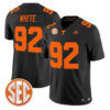 Reggie White Jersey #92 Tennessee Vols 2026 Vapor Limited Stitched