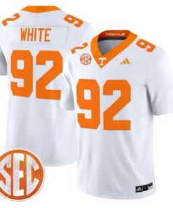 Reggie White Jersey #92 Tennessee Vols 2026 Vapor Limited Stitched by My Store NCAA Football Jerseys