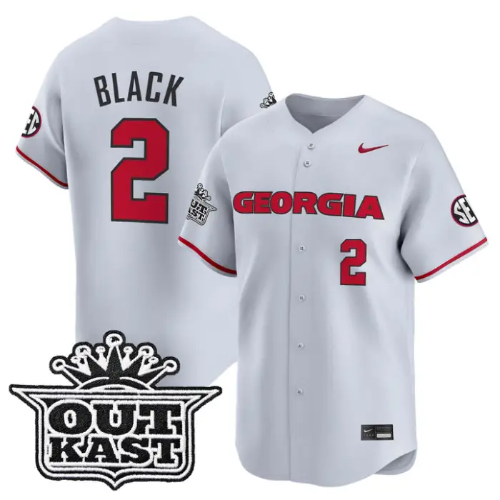 Ryan Black Jersey #2 Georgia Bulldogs Baseball 2026 Outkast Stitched by My Store