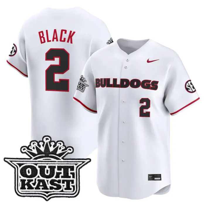 Ryan Black Jersey #2 Georgia Bulldogs Baseball 2026 Outkast Stitched by My Store
