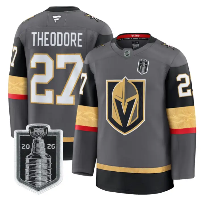 Team Jersey Blank Vegas Golden Knights 2026 Stanley Cup Stitched by Hockey David