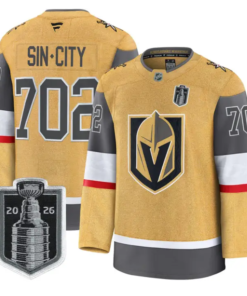 SinCity Jersey #702 Vegas Golden Knights 2026 Stanley Cup Stitched by Hockey David