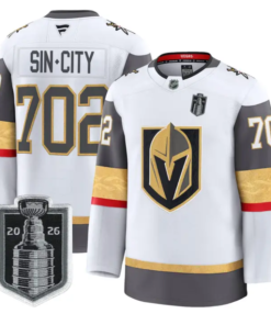 SinCity Jersey #702 Vegas Golden Knights 2026 Stanley Cup Stitched by Hockey David
