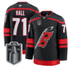 Taylor Hall Jersey #71 Carolina Hurricanes 2026 Stanley Cup Stitched