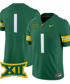 Team Jersey #1 Baylor Bears 2026 Vapor Limited Stitched by My Store NCAA Football Jerseys