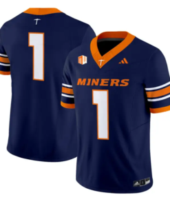 Team Jersey #1 UTEP Miners 2016 Vapor Limited Stitched by My Store NCAA Football Jerseys