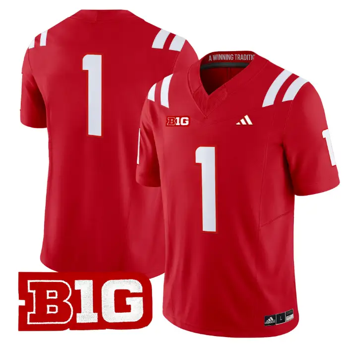 Team Jersey Blank Nebraska Cornhuskers 2026 Vapor Limited Stitched by My Store NCAA Football Jerseys