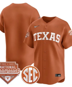 Team Jersey Blank Texas 2026 Back-To-Back World SeriesChampions by My Store