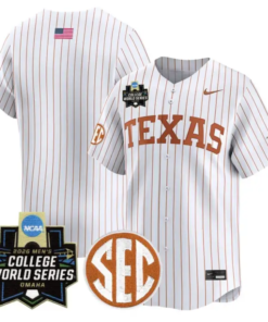 Team Jersey Blank Texas Longhorns 2026 World Series Vapor Stitched Gray by My Store