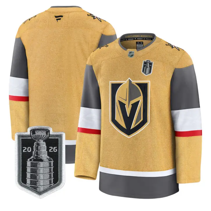 Team Jersey Blank Vegas Golden Knights 2026 Stanley Cup Stitched by Hockey David
