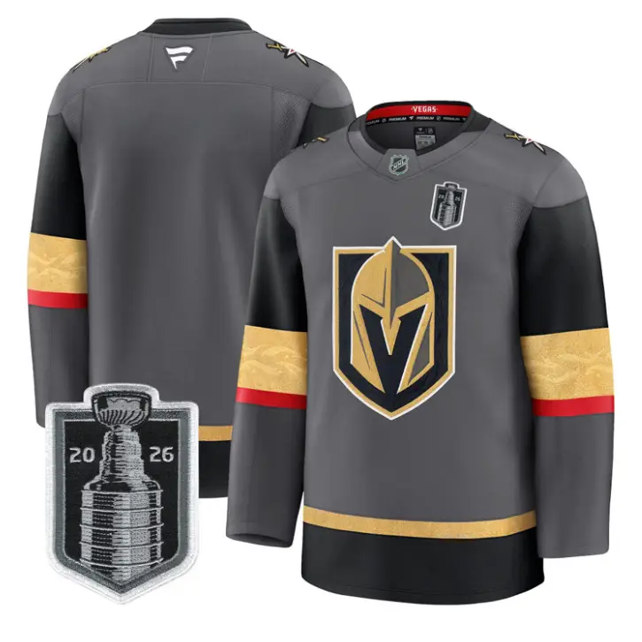 Team Jersey Blank Vegas Golden Knights 2026 Stanley Cup Stitched by Hockey David