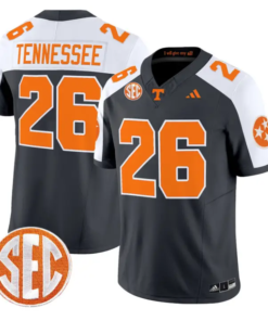 Tennessee Jersey #26 Tennessee Vols 2026 Vapor Limited Stitched by My Store NCAA Football Jerseys
