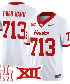 Third Ward Jersey #713 Houston Cougars 2026 Vapor Limited Stitched by My Store NCAA Football Jerseys