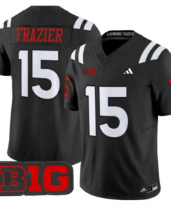 Tommie Frazier Jersey #15 Nebraska Cornhuskers 2026 Vapor Stitched by My Store NCAA Football Jerseys