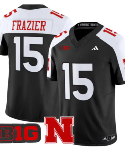 Tommie Frazier Jersey #15 Nebraska Cornhuskers 2026 Vapor Stitched by My Store NCAA Football Jerseys