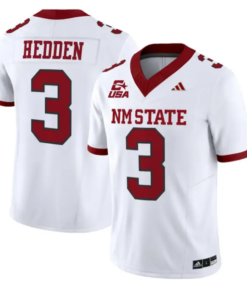 Trey Hedden Jersey #3 New Mexico State 2026 Vapor Limited Stitched by My Store NCAA Football Jerseys