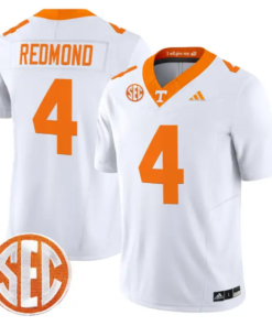 Ty Redmond Jersey #4 Tennessee Vols 2026 Vapor Limited Stitched by My Store NCAA Football Jerseys