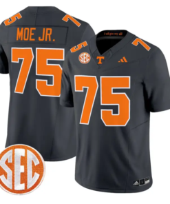 Wendell Moe Jr Jersey #75 Tennessee Vols 2026 Vapor Limited Stitched by My Store NCAA Football Jerseys