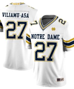 Notre Dame Fighting Irish 2026 Shamrock Series Football Vapor Jersey - Stitched by Notre Dame Fighting Irish