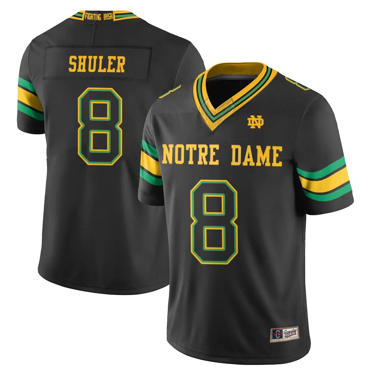 Notre Dame Fighting Irish 2026 Shamrock Series Football Vapor Jersey - Stitched by Notre Dame Fighting Irish