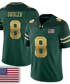 Notre Dame Fighting Irish 2026 Shamrock Series Football Vapor Jersey - Stitched by Notre Dame Fighting Irish