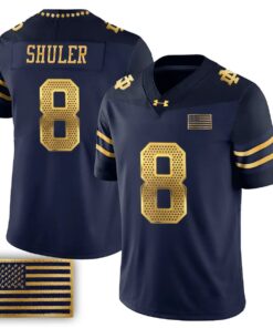 Notre Dame Fighting Irish 2026 Shamrock Series Football Vapor Jersey - Stitched by Notre Dame Fighting Irish