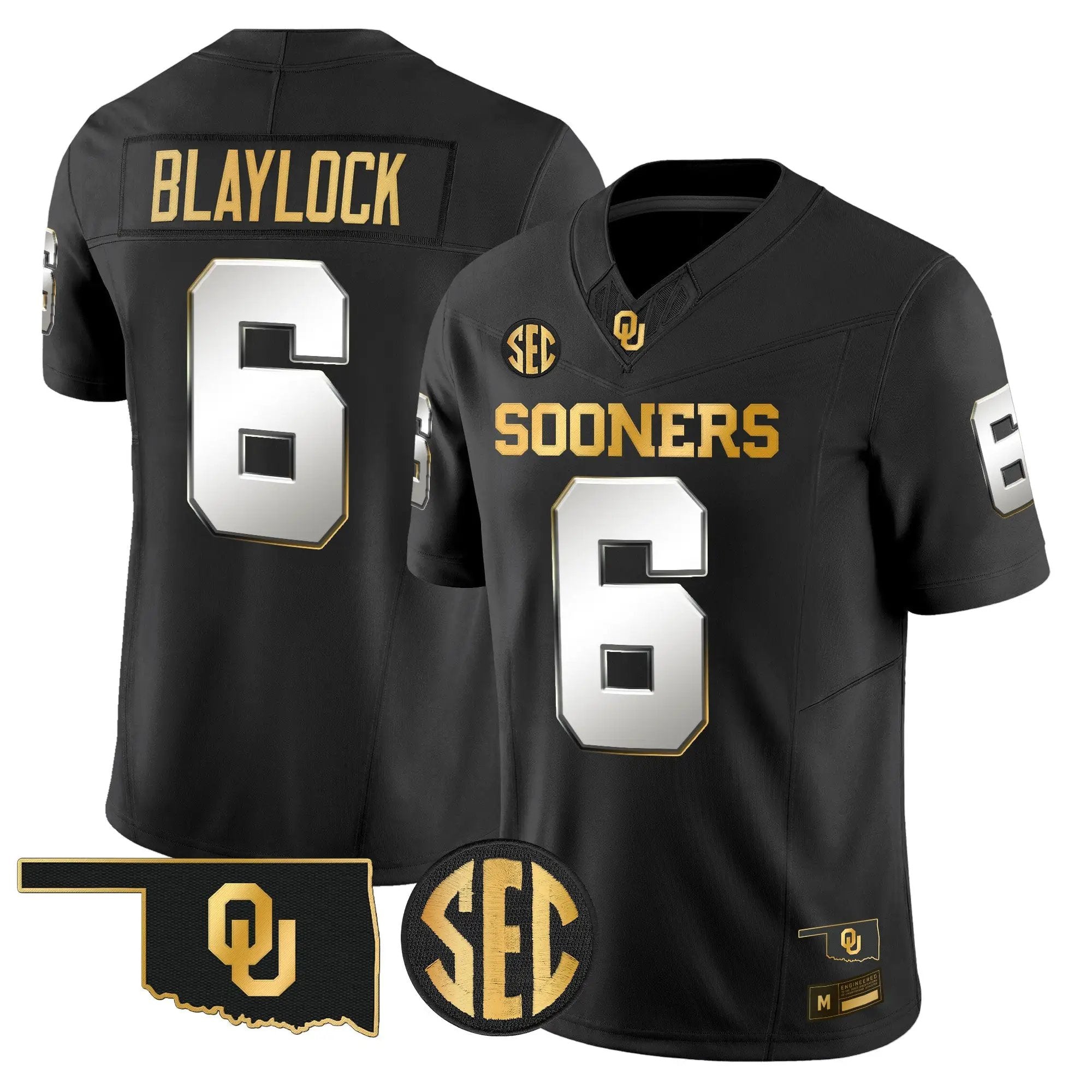 mens-oklahoma-sooners-2026-gold-vapor-limited-jersey-all-stitched-22 - Top Wow Design Oklahoma Sooners 2026 Gold Vapor Limited Jersey - Stitched