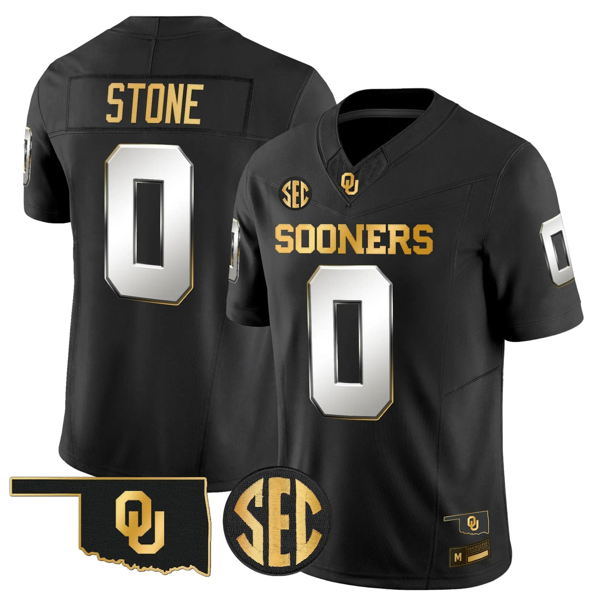 mens-oklahoma-sooners-2026-gold-vapor-limited-jersey-all-stitched-24 - Top Wow Design Oklahoma Sooners 2026 Gold Vapor Limited Jersey - Stitched