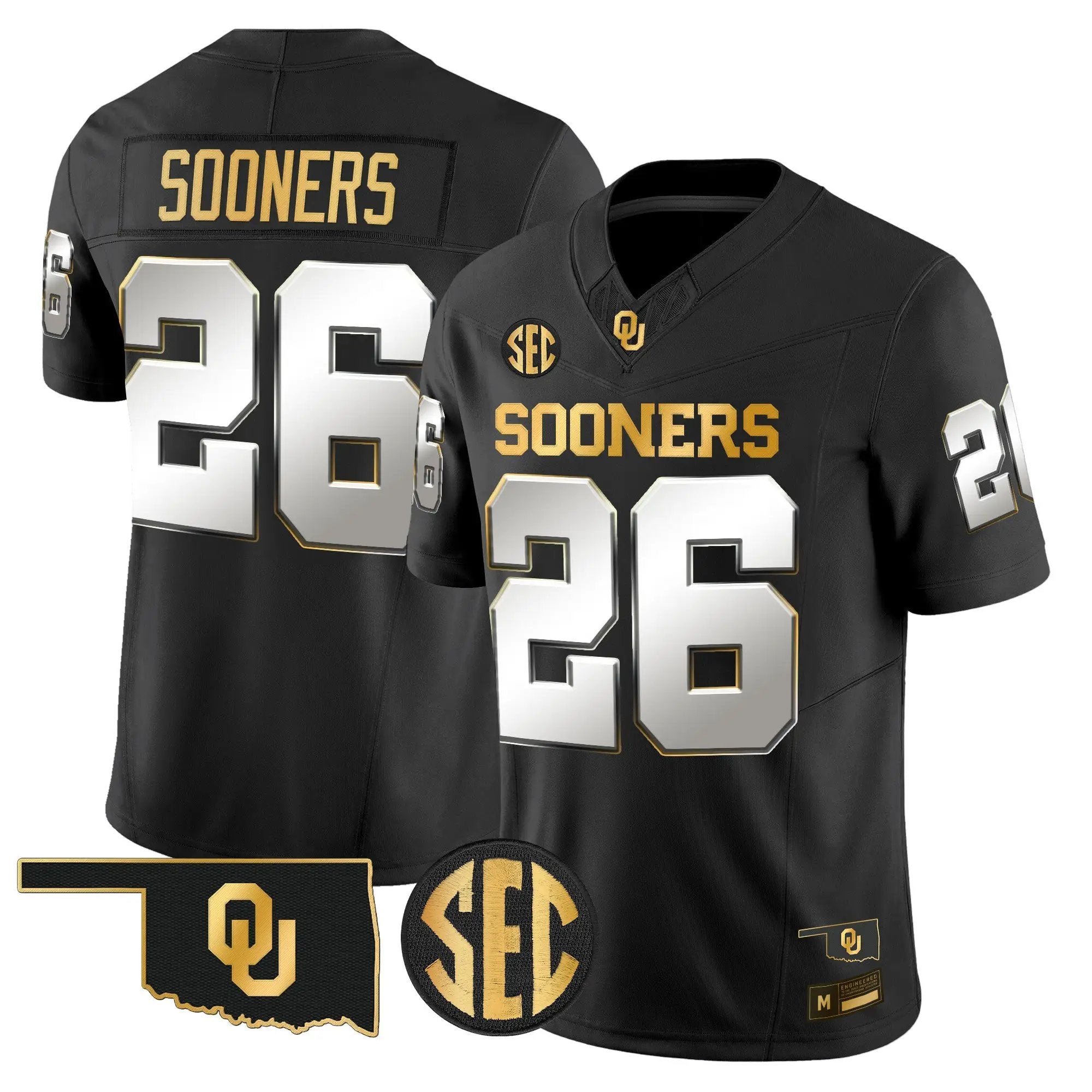 mens-oklahoma-sooners-2026-gold-vapor-limited-jersey-all-stitched-28 - Top Wow Design Oklahoma Sooners 2026 Gold Vapor Limited Jersey - Stitched