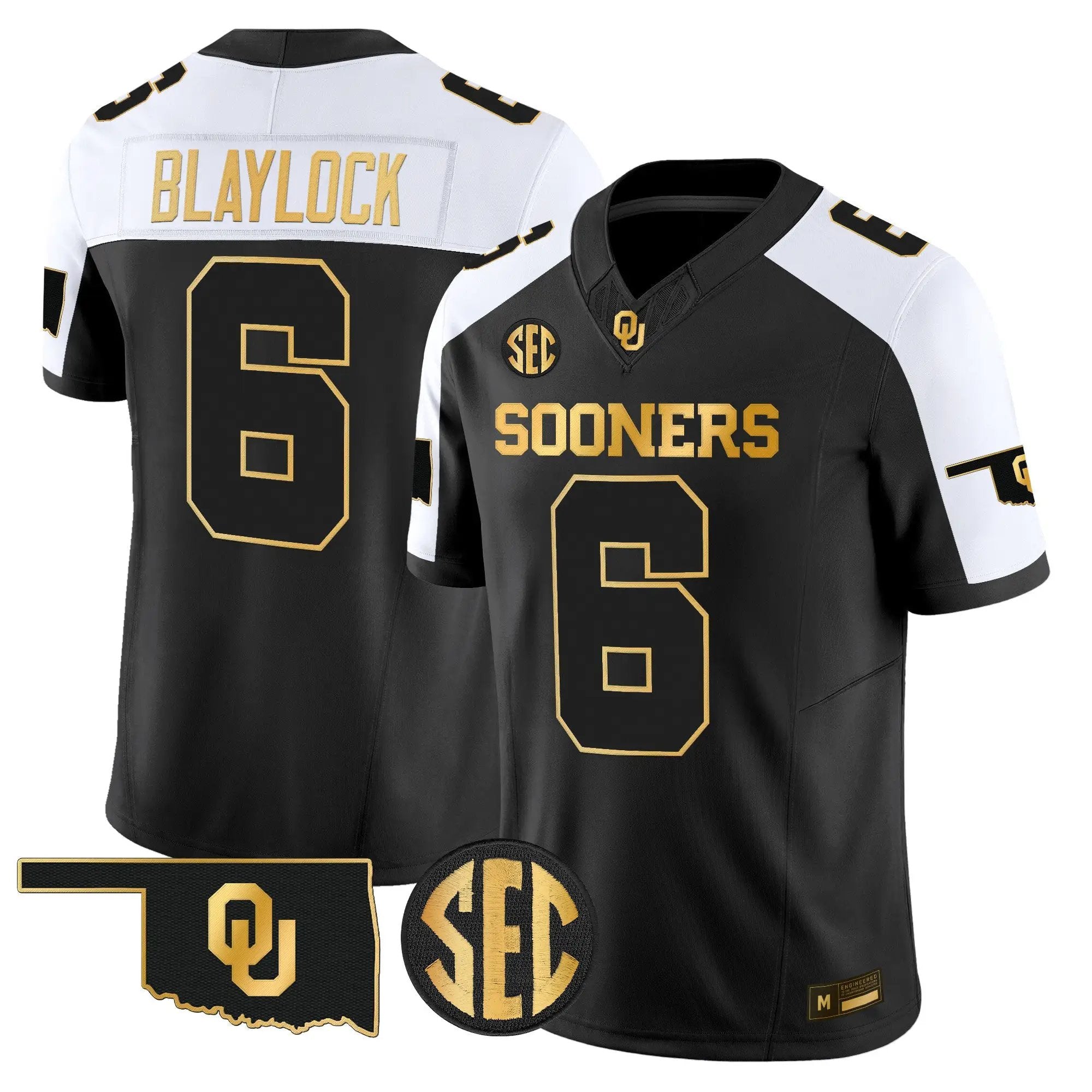 mens-oklahoma-sooners-2026-gold-vapor-limited-jersey-all-stitched-32 - Top Wow Design Oklahoma Sooners 2026 Gold Vapor Limited Jersey - Stitched