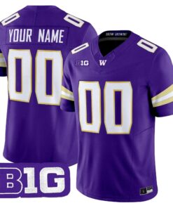 Washington Huskies 2026 Vapor Limited Custom Jersey - Stitched - Top Wow Design Washington Huskies 2026 Vapor Limited Custom Jersey - Stitched