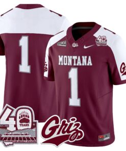 montana-grizzlies-2026-vapor-limited-jersey-40th-anniversary-patch-all-stitched-30 - Top Wow Design Montana Grizzlies 2026 Vapor Limited Jersey - 40th Anniversary Patch - Stitched