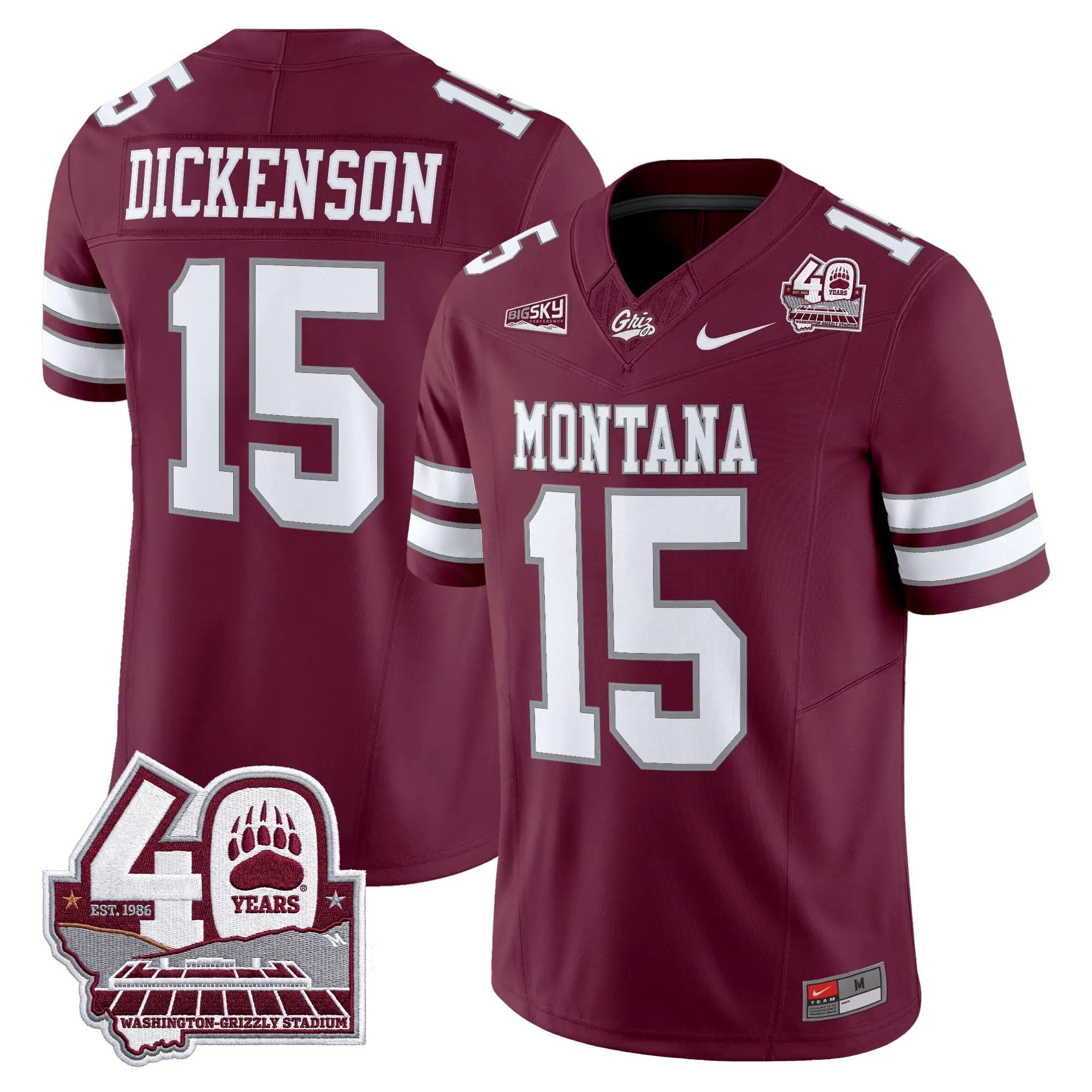 montana-grizzlies-2026-vapor-limited-jersey-40th-anniversary-patch-all-stitched-05 - Top Wow Design Montana Grizzlies 2026 Vapor Limited Jersey - 40th Anniversary Patch - Stitched