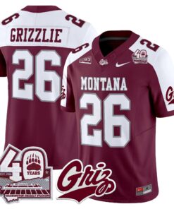 montana-grizzlies-2026-vapor-limited-jersey-40th-anniversary-patch-all-stitched-29 - Top Wow Design Montana Grizzlies 2026 Vapor Limited Jersey - 40th Anniversary Patch - Stitched