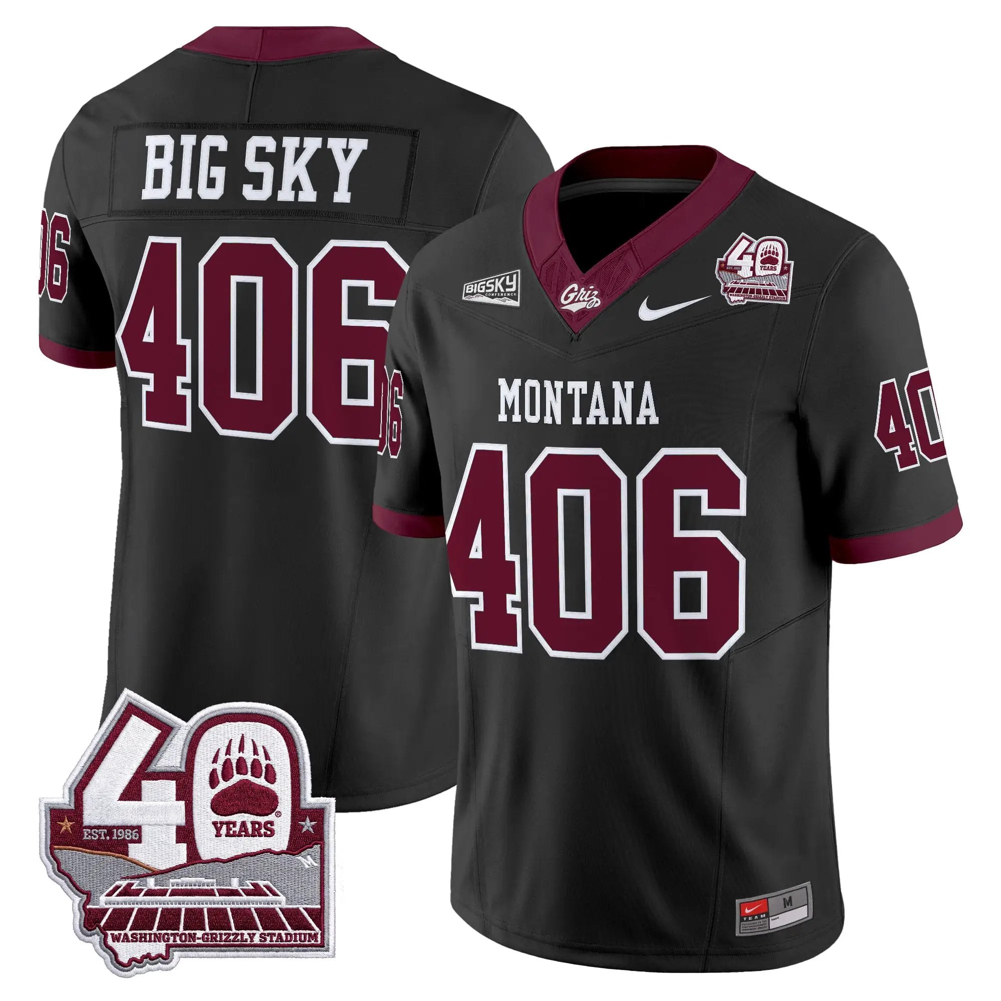 montana-grizzlies-2026-vapor-limited-jersey-40th-anniversary-patch-all-stitched-08 - Top Wow Design Montana Grizzlies 2026 Vapor Limited Jersey - 40th Anniversary Patch - Stitched