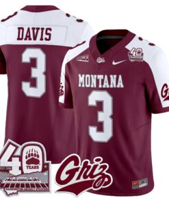 montana-grizzlies-2026-vapor-limited-jersey-40th-anniversary-patch-all-stitched-25 - Top Wow Design Montana Grizzlies 2026 Vapor Limited Jersey - 40th Anniversary Patch - Stitched