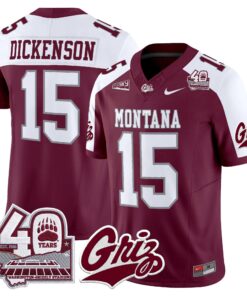 montana-grizzlies-2026-vapor-limited-jersey-40th-anniversary-patch-all-stitched-27 - Top Wow Design Montana Grizzlies 2026 Vapor Limited Jersey - 40th Anniversary Patch - Stitched