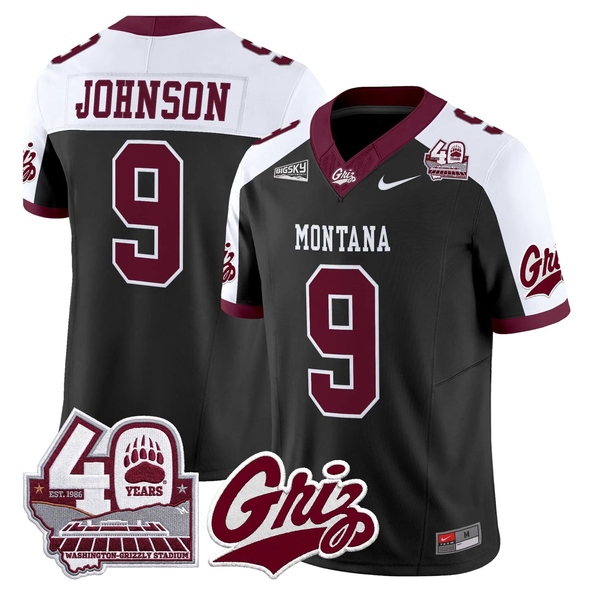 montana-grizzlies-2026-vapor-limited-jersey-40th-anniversary-patch-all-stitched-35 - Top Wow Design Montana Grizzlies 2026 Vapor Limited Jersey - 40th Anniversary Patch - Stitched