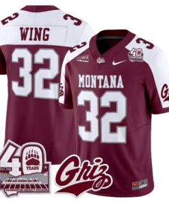 montana-grizzlies-2026-vapor-limited-jersey-40th-anniversary-patch-all-stitched-24 - Top Wow Design Montana Grizzlies 2026 Vapor Limited Jersey - 40th Anniversary Patch - Stitched