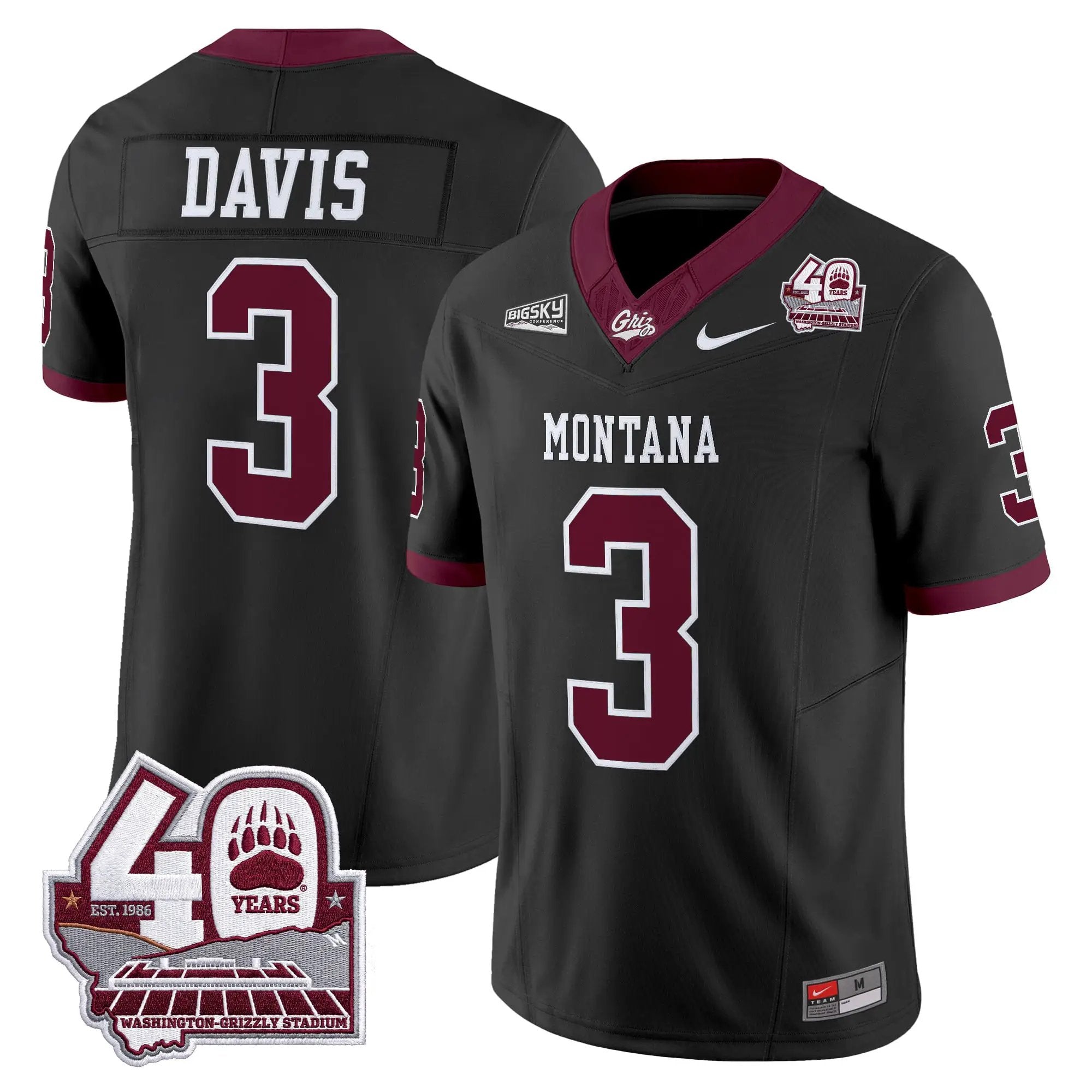 montana-grizzlies-2026-vapor-limited-jersey-40th-anniversary-patch-all-stitched-10 - Top Wow Design Montana Grizzlies 2026 Vapor Limited Jersey - 40th Anniversary Patch - Stitched