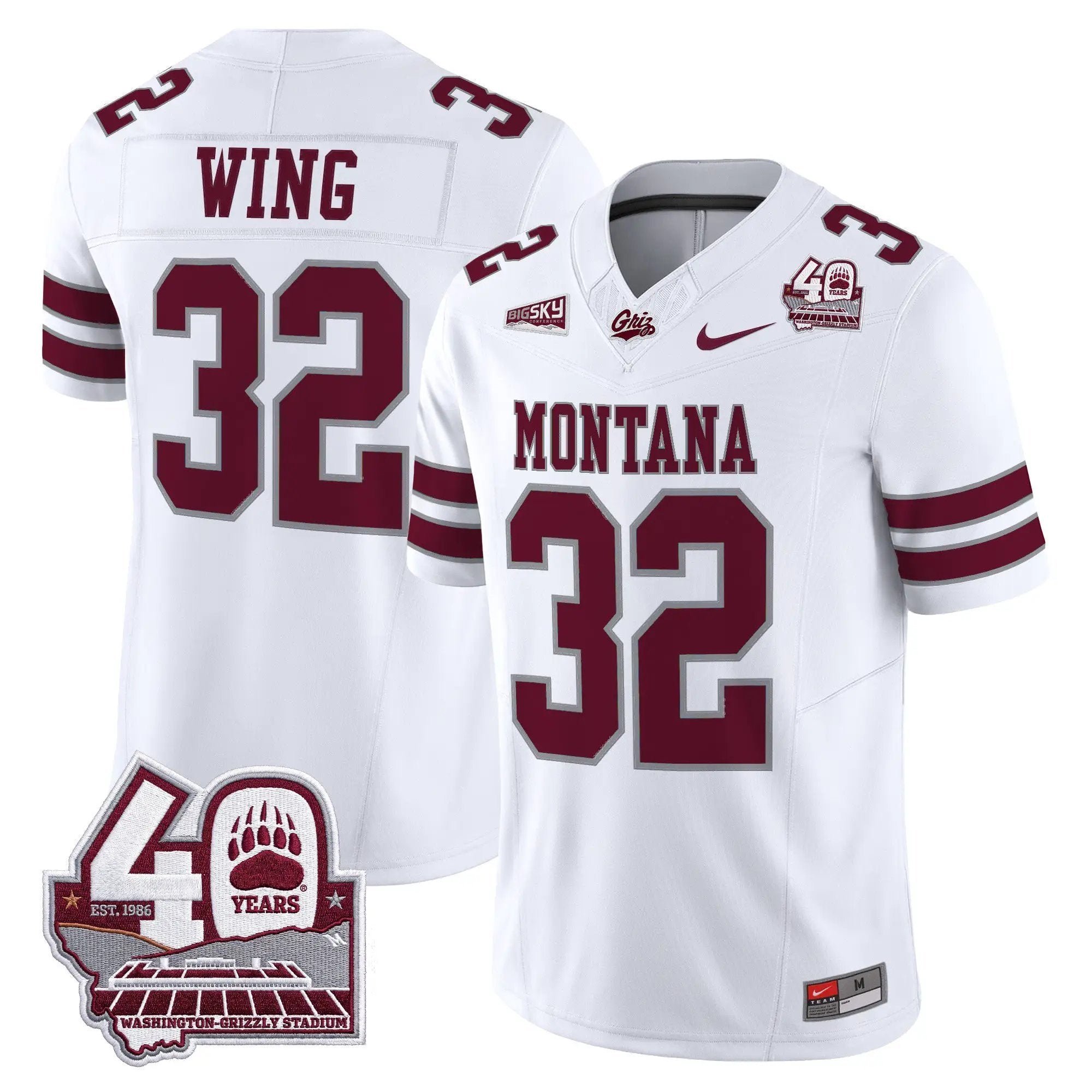 montana-grizzlies-2026-vapor-limited-jersey-40th-anniversary-patch-all-stitched-17 - Top Wow Design Montana Grizzlies 2026 Vapor Limited Jersey - 40th Anniversary Patch - Stitched