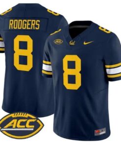 Aaron Rodgers #8 Golden Bears Jersey 2026 Vapor Limited - All Stitched by My Store NCAA Football Jerseys