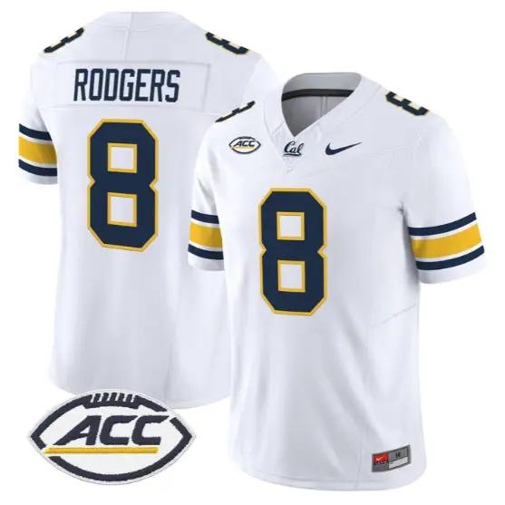 Aaron Rodgers #8 Golden Bears Jersey 2026 Vapor Limited - All Stitched by My Store NCAA Football Jerseys