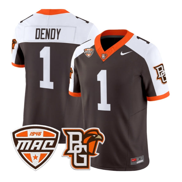 Austyn Dendy #1 Bowling Green Falcons Jersey 2026 Vapor All Stitched by My Store NCAA Football Jerseys
