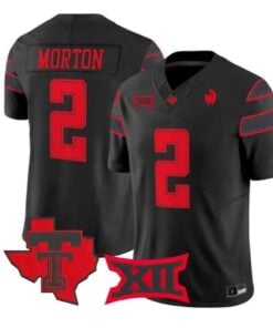 Behren Morton Jersey #2 Texas Tech Red Raiders 2026 Vapor Limited All Stitched by My Store NCAA Football Jerseys