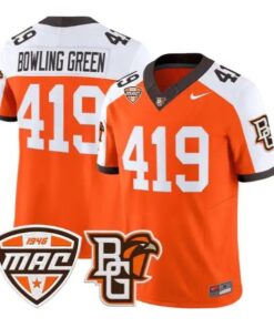 Bowling Green #419 Bowling Green Falcons Jersey 2026 Vapor Stitched by My Store NCAA Football Jerseys
