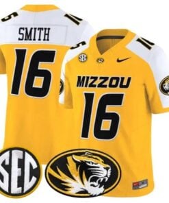 Brad Smith #16 Missouri Tigers Jersey 2026 Vapor Limited All Stitched by My Store NCAA Football Jerseys